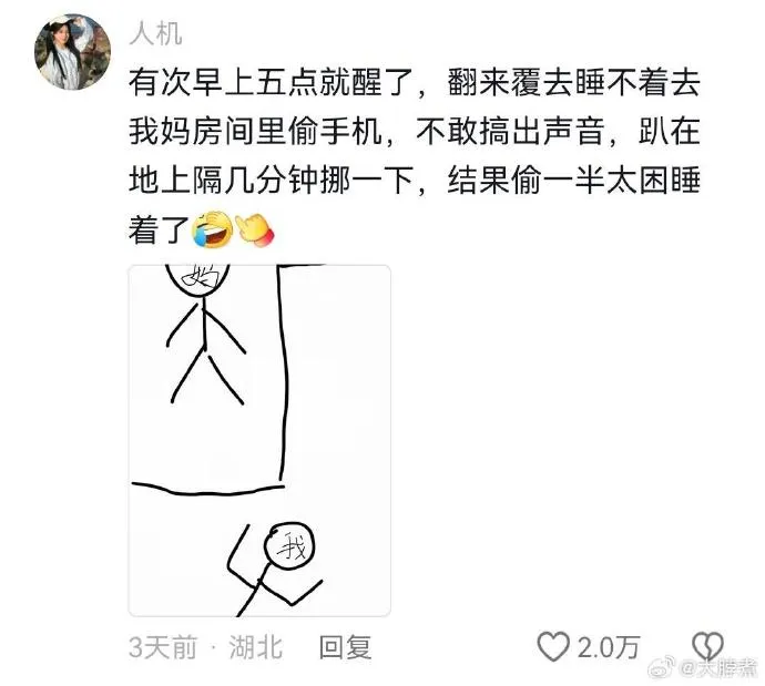 小时候为了玩手机都这么统一  第3张