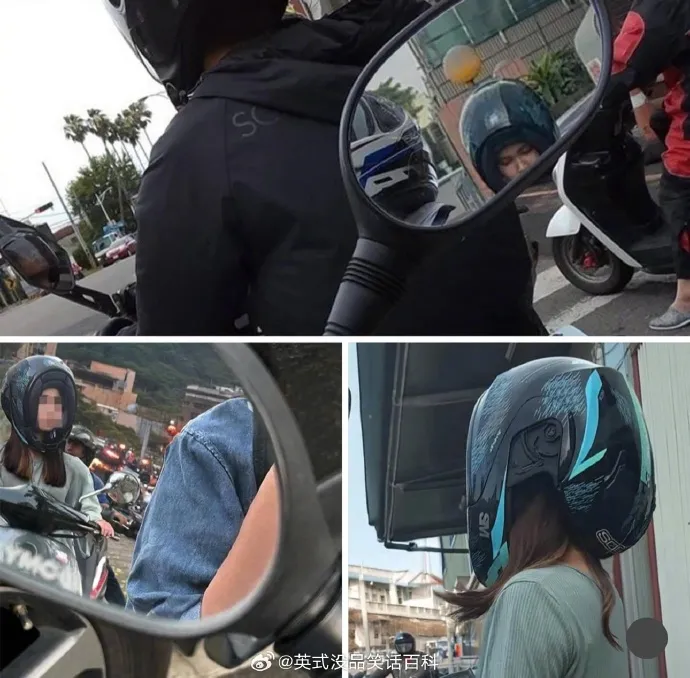 谢谢分享帽全安的戴法 